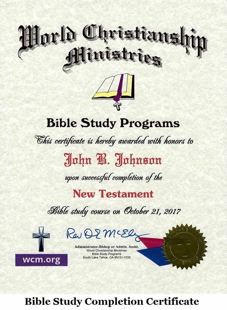 Best Home Study Bible Courses by World Christianship Ministries